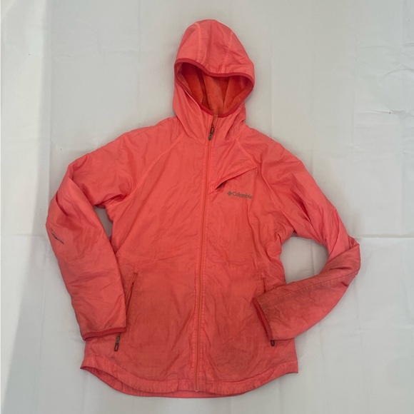 🌸 Columbia Neon Pink Jacket – Women’s Size Small 🌸 - Picture 4 of 16